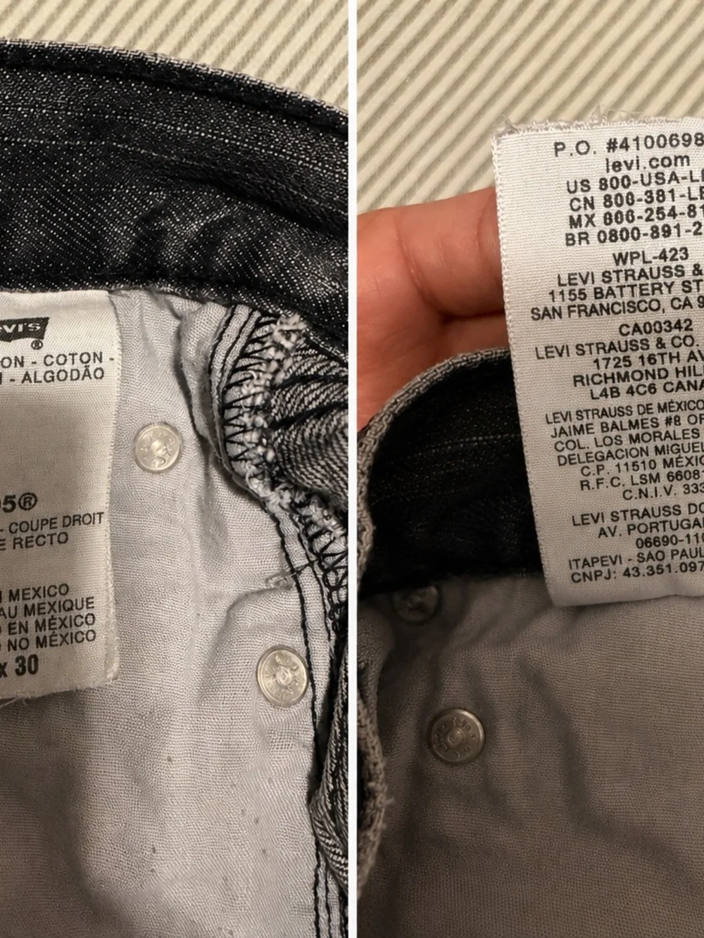 Levis levi’s 505